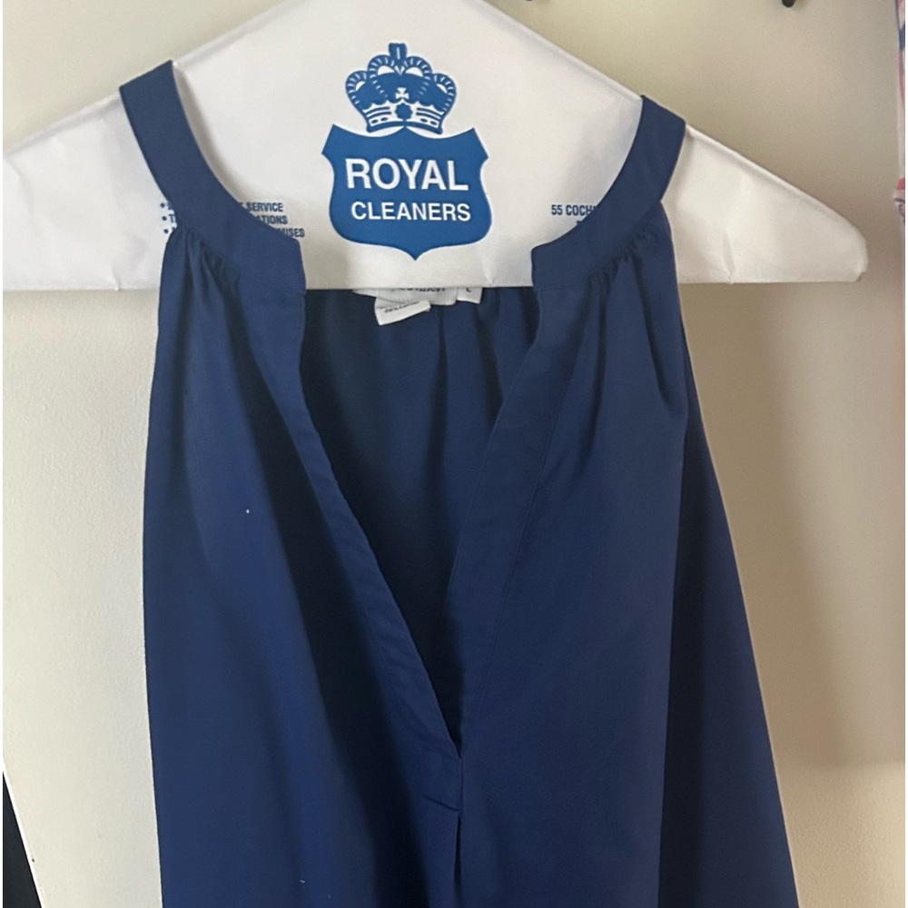Vineyard vines halter dress -blue color